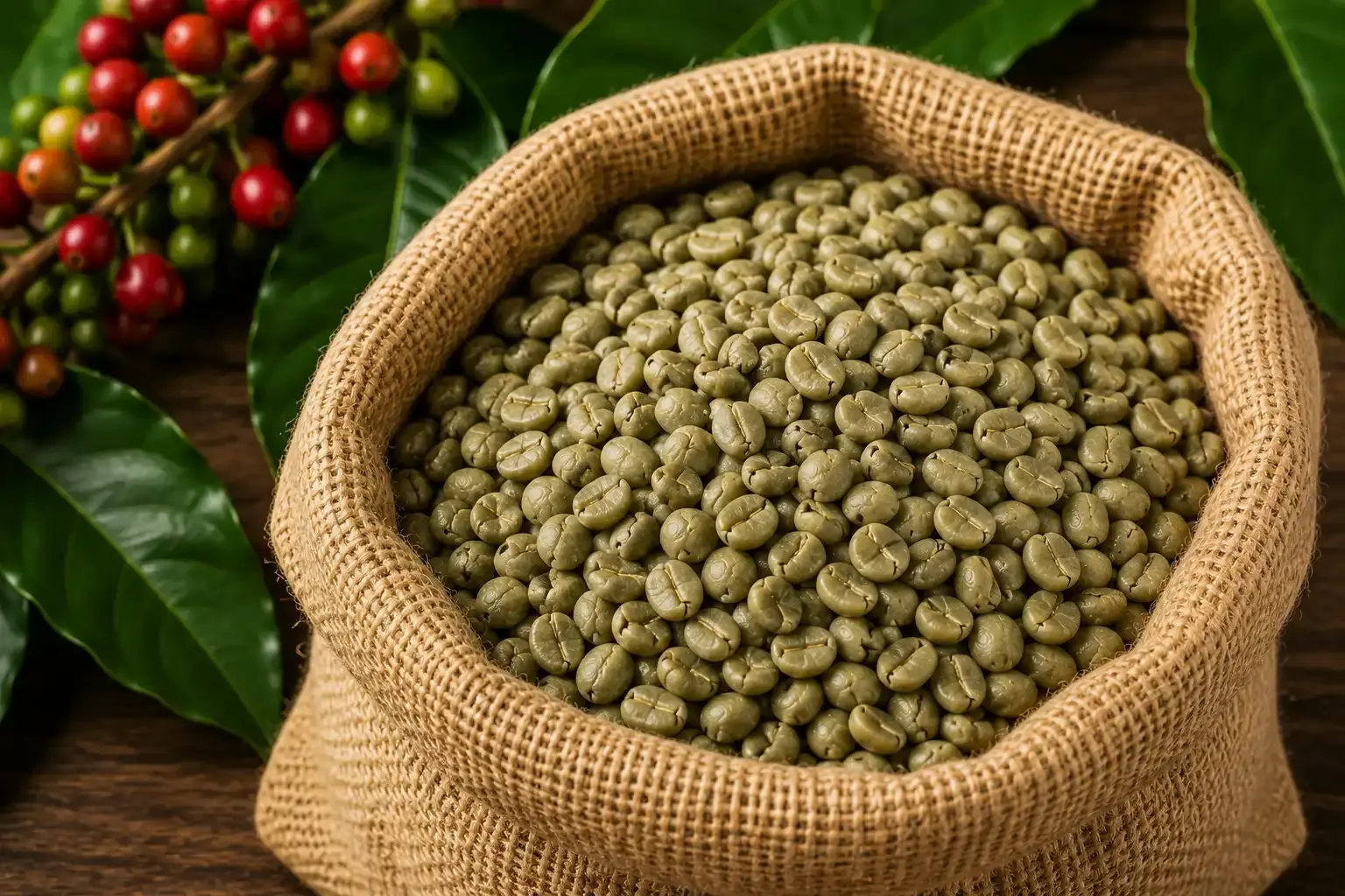 Robusta Green Coffee Beans